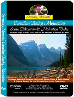 Canadian Rocky Mountains relaxation DVD