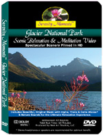 Glacier National Park relaxation DVD